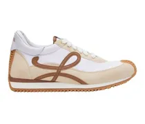 Sneakers Flow Runner 2.0 aus Nylon und Veloursleder