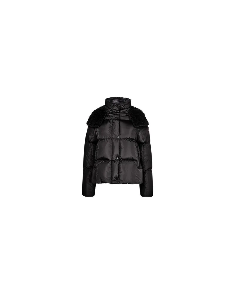 Moncler Castelnou hooded down jacket Black