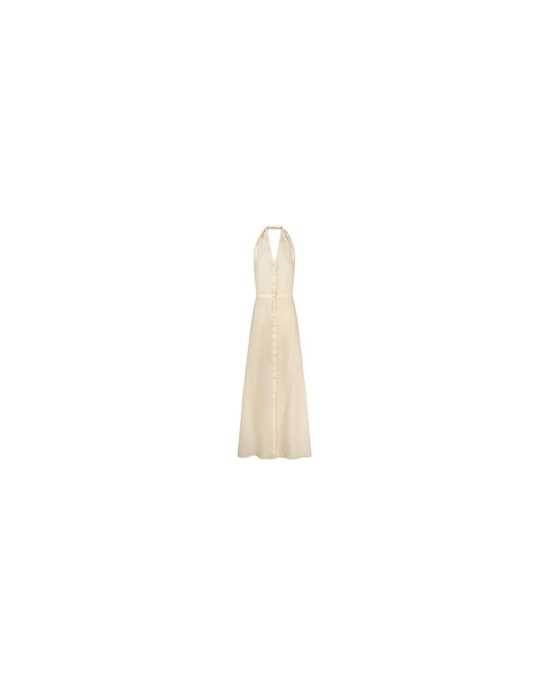 Cortana Neckholder-Kleid White