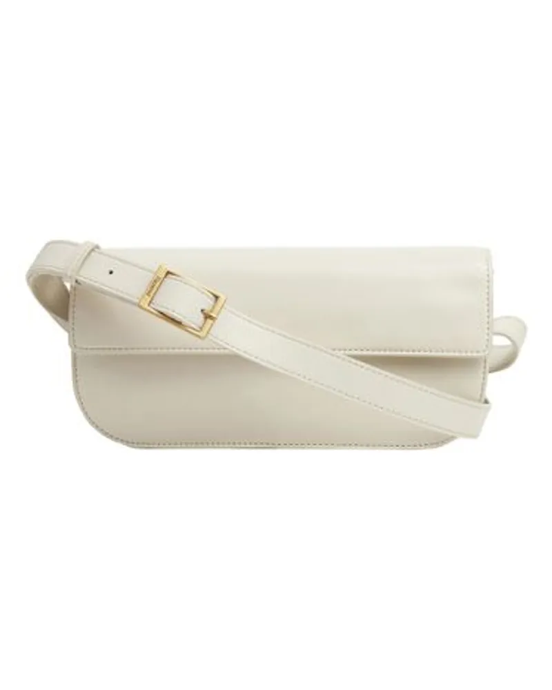 Flattered Schultertasche White