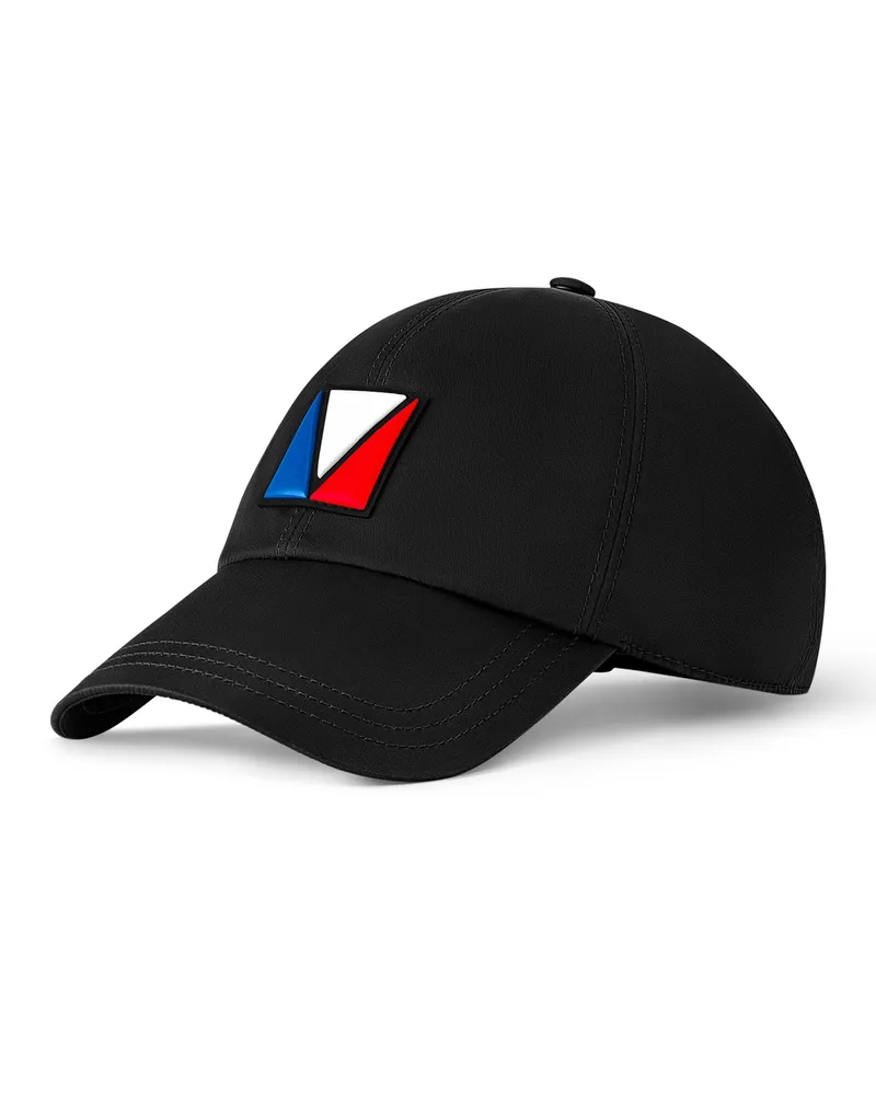 Louis Vuitton Small Flag Mütze aus Nylon Black