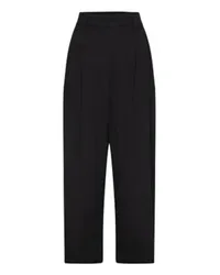 Max Mara Hosen mit geradem Bein Dina Black