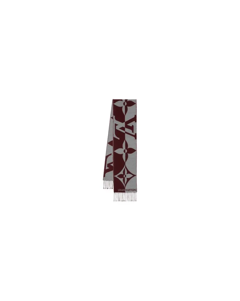 Louis Vuitton Graphic Dual Small Schal Red