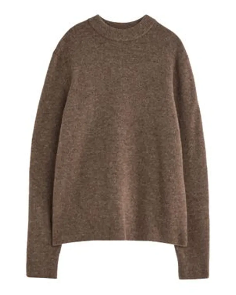 Filippa K Yak-Pullover Johannes Brown