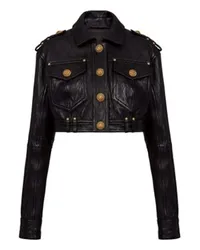 Balmain Kurze Jacke Black