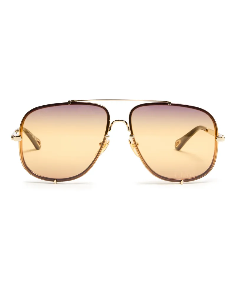 Chloé Sonnenbrille Ivy Gold