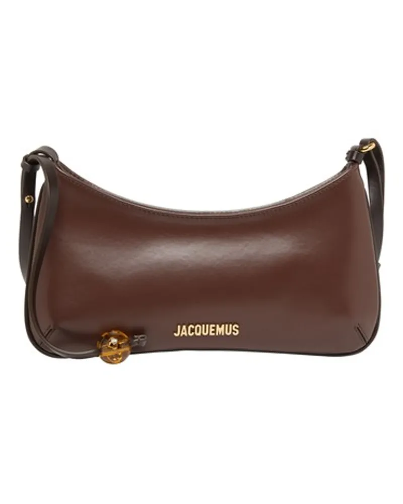 Jacquemus Tasche Bisou Perle Brown