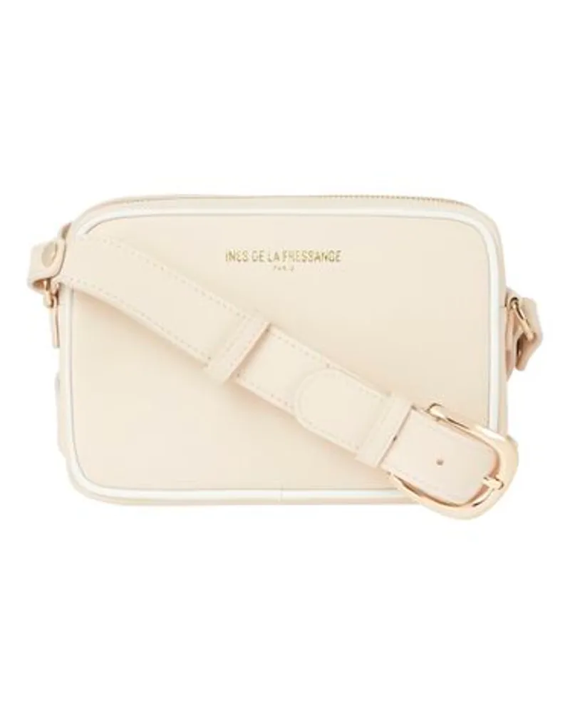 Inès de la Fressange Gürteltasche Marcia Off-white