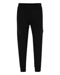 C.P. Company Jogginghose Diagonal Raised Fleece Black