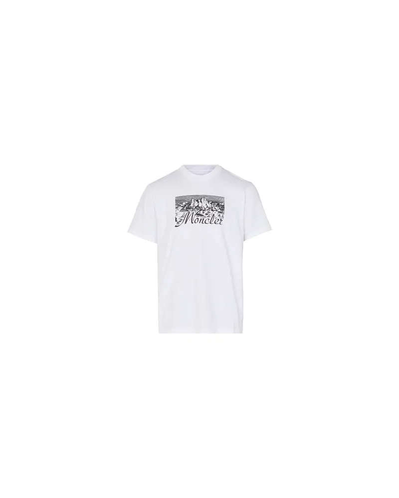 Moncler Short sleeved t-shirt White