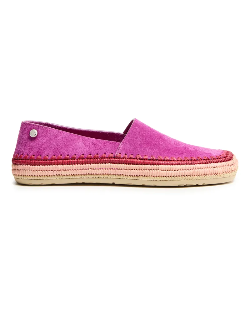 Loewe Espadrilles Rio aus Wildleder und Raffia 