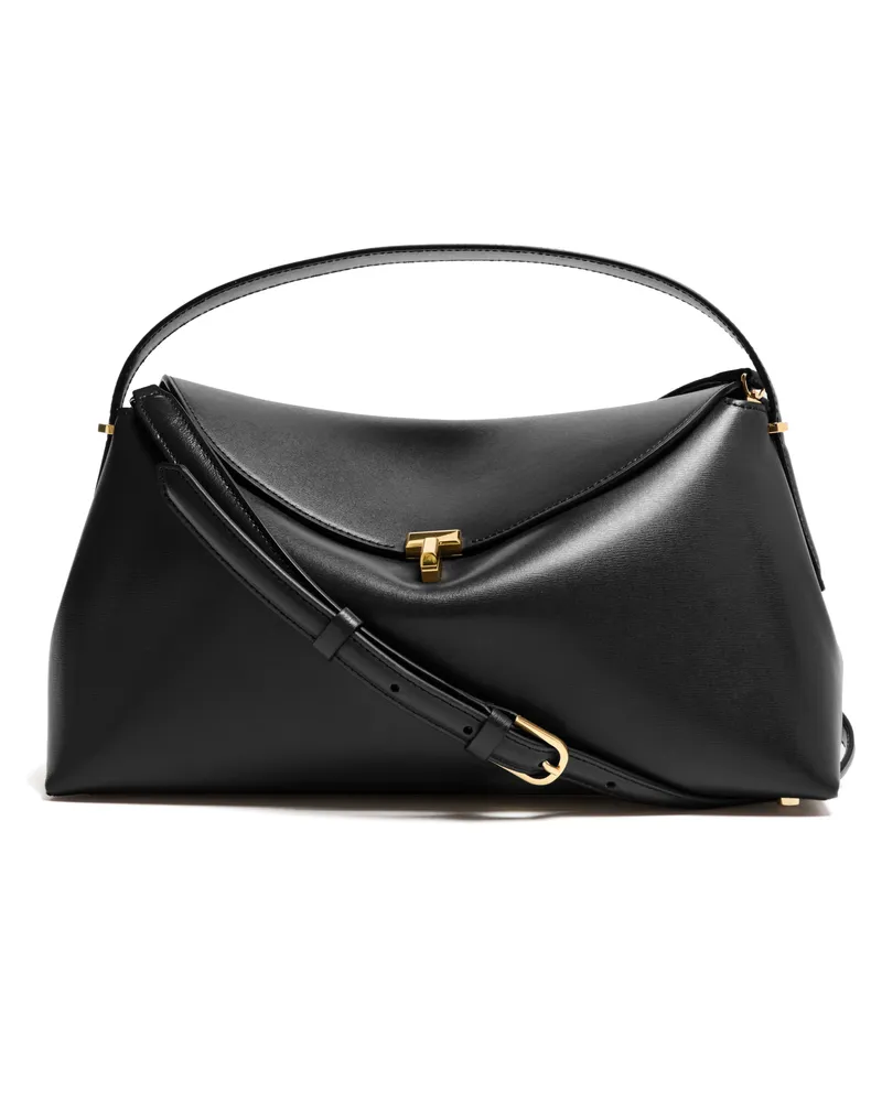 Totême Handtasche T-Lock aus Leder 