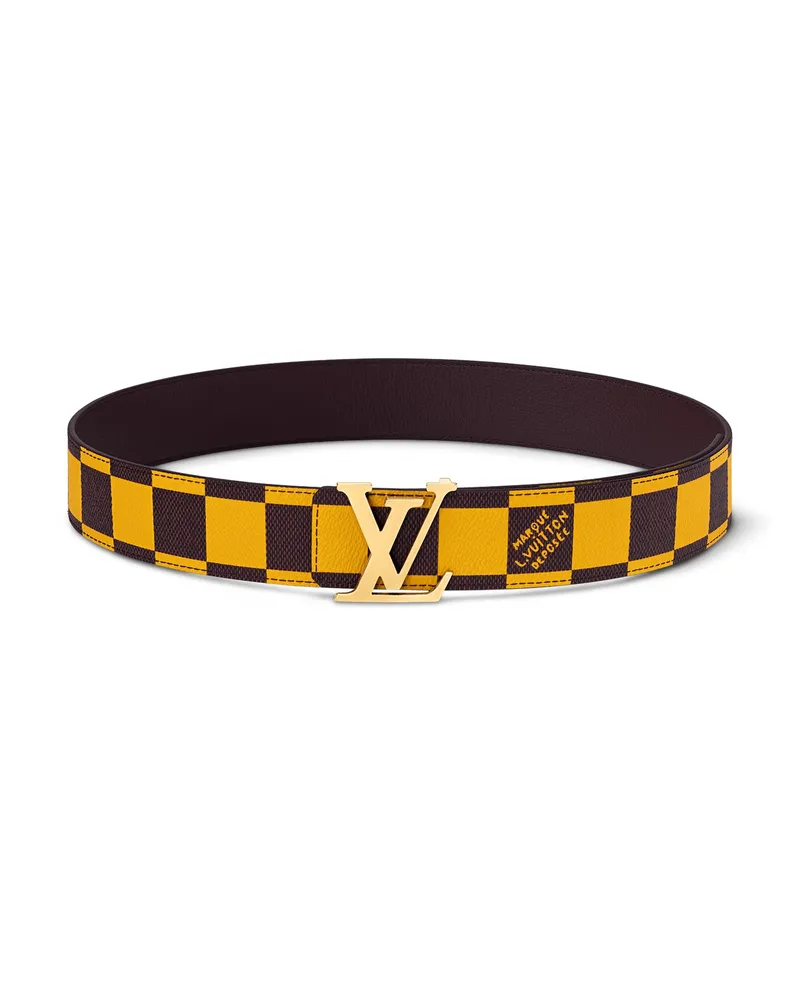 Louis Vuitton LV Initiales Wendegürtel 40 mm Yellow