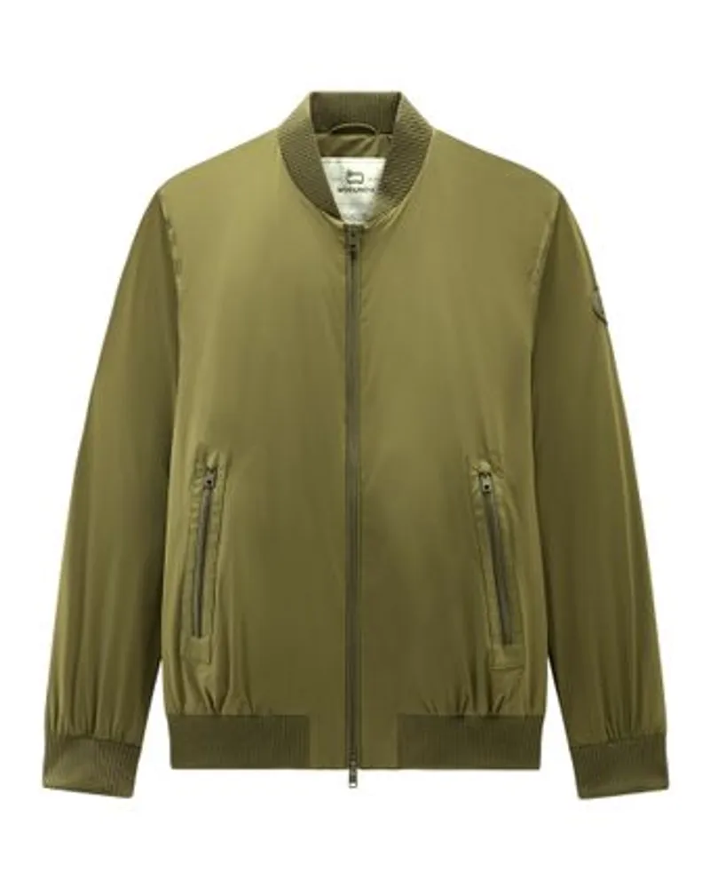 Woolrich Bomberjacke Green