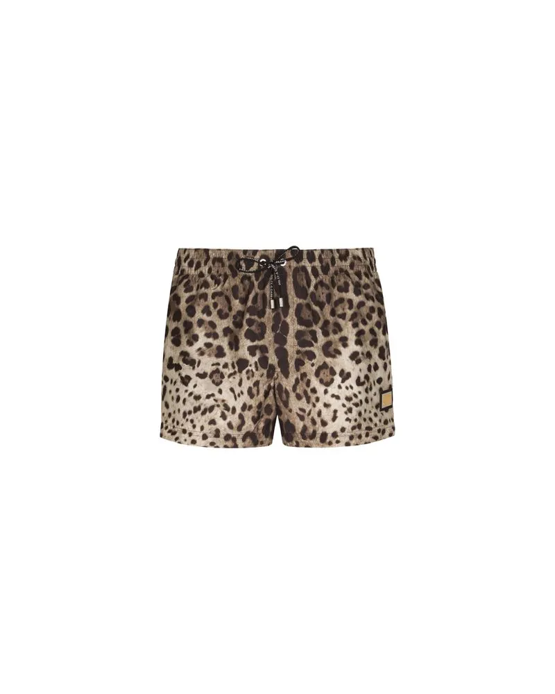 Dolce & Gabbana Kurze Badeshorts Multicolor