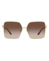 Dolce & Gabbana Quadratische Sonnenbrille DG2279 Gold