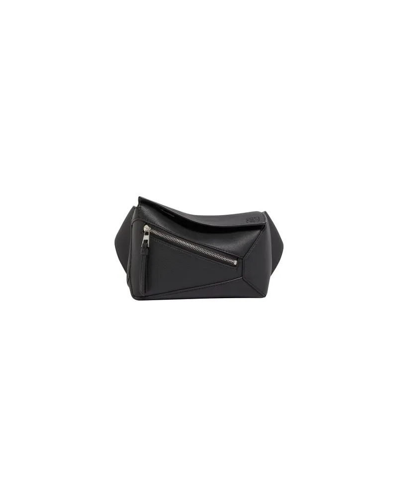 Loewe Mini GüRteltasche Puzzle Black