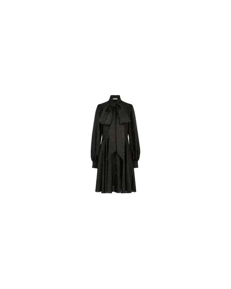 Nina Ricci Hemdkleid nkragen Black