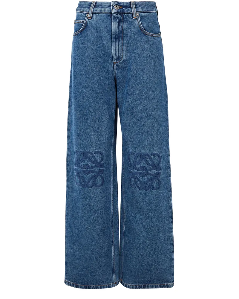 Loewe Baggy Jeans aus Anagram 