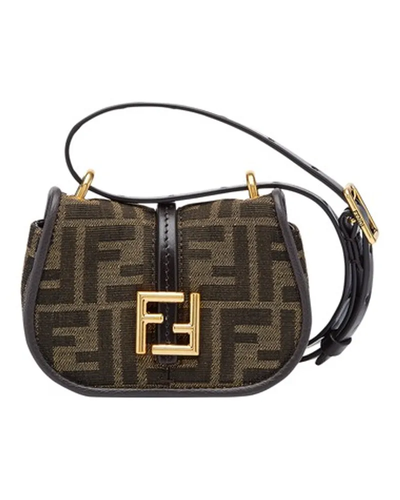 Fendi Fendi C’mon Nano Tasche Brown