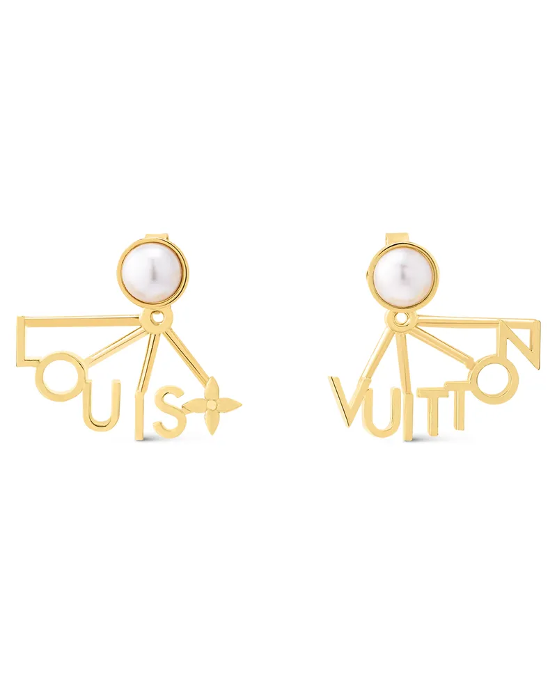 Louis Vuitton LV Spelling Ohrringe 