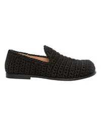 J.W.Anderson Mokassin-Loafer in Häkeloptik Black