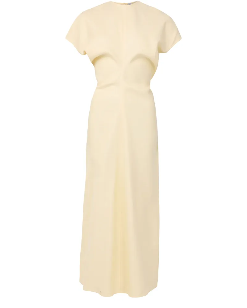 Totême Locker fallendes Kleid in Knitteroptik 