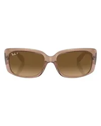 Ray Ban Sonnenbrille RB4389 Brown