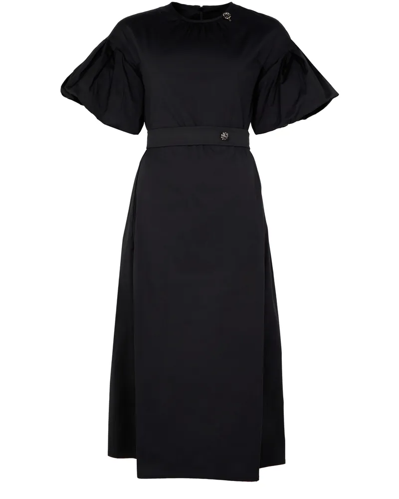 Max Mara Kleid mit Ballonärmeln Rose 