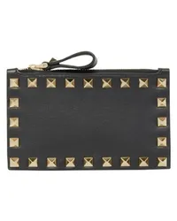 Valentino Garavani Geldbörse Rockstud Black