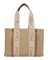 Chloé Cabas-Tasche Woody Beige