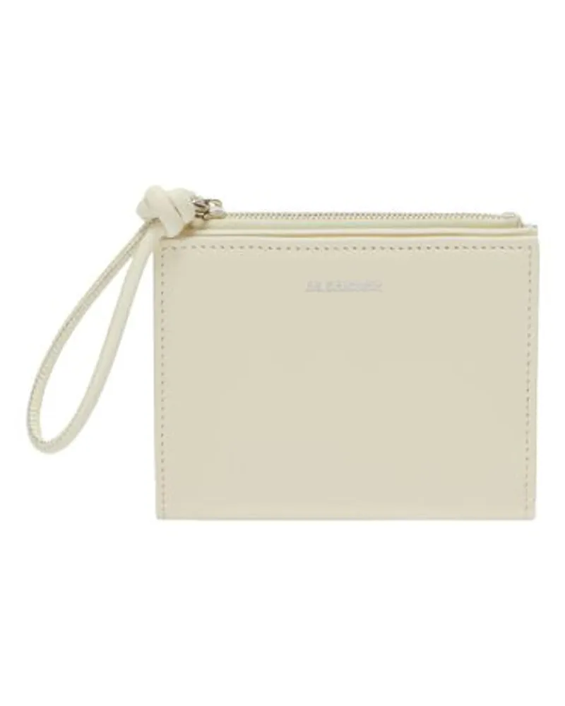 Jil Sander Mini Brieftasche White