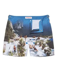 Orlebar Brown Badeshorts Bulldog Photographic Blue