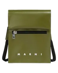 Marni Clutch mit Bindeband Green