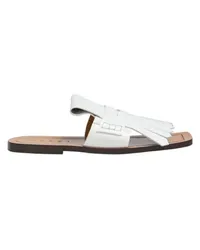 Marni Bambi Ledersandalen White