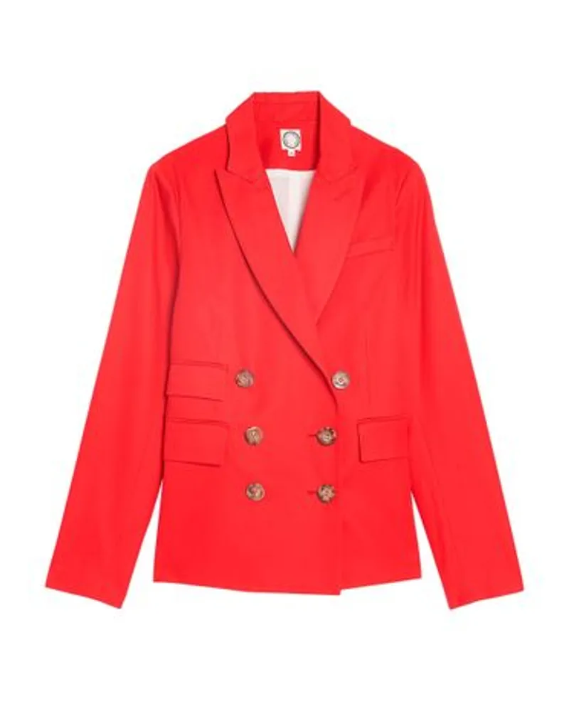 Inès de la Fressange Jacke Maurice Red