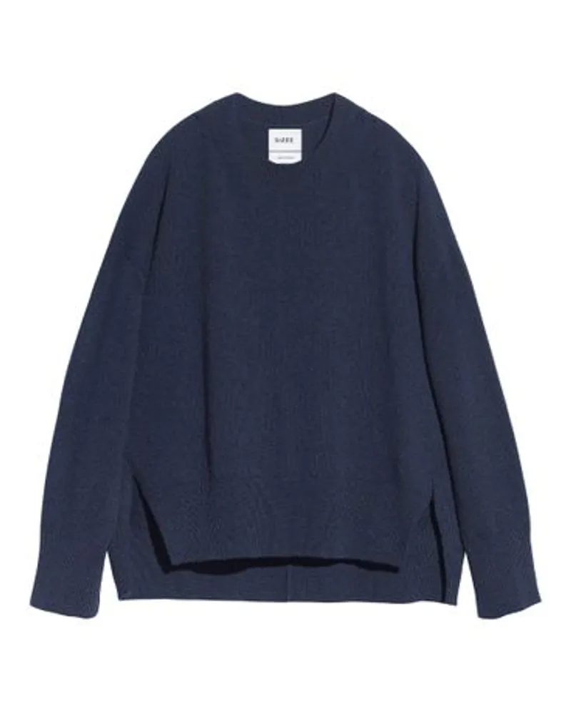 Barrie Ikonischer Oversized-Kaschmirpullover Blue