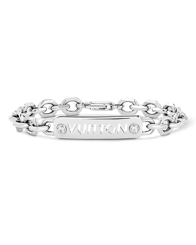 Louis Vuitton LV ID Armband Silver