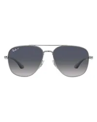 Ray Ban Quadratische Sonnenbrille RB3683 Metallized