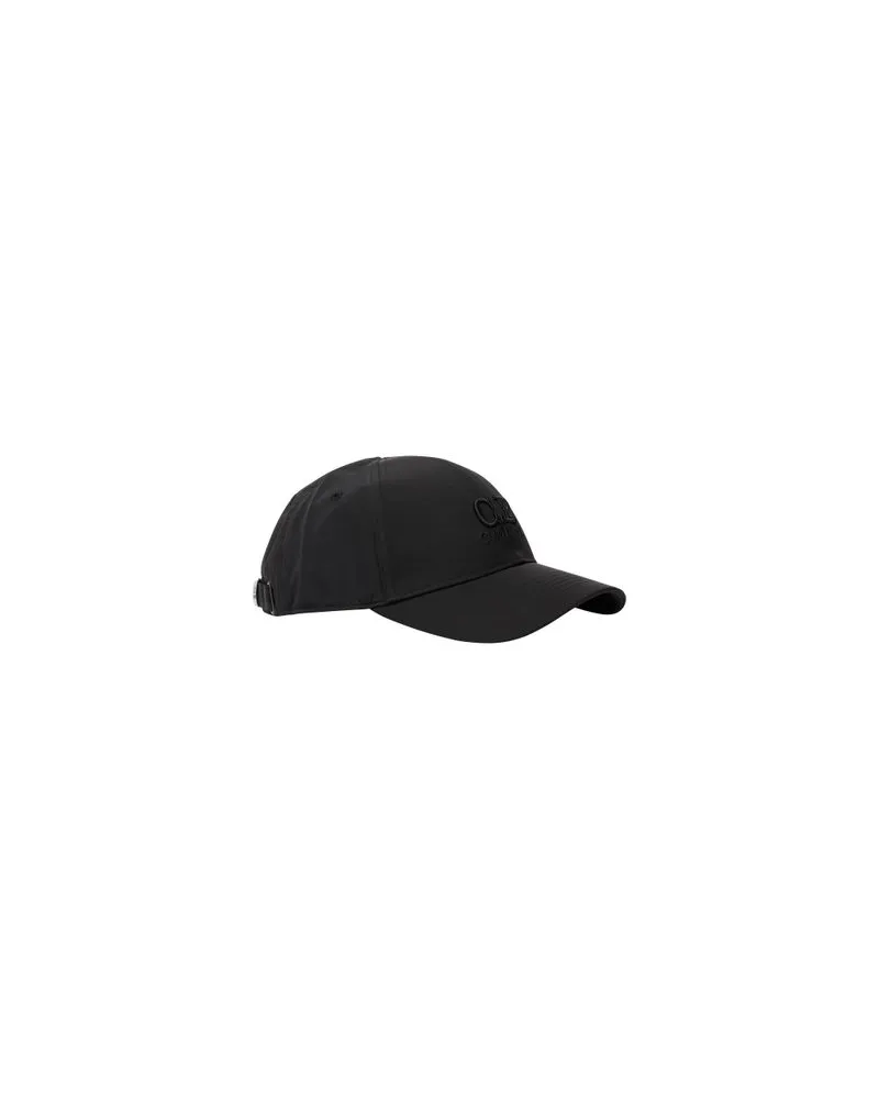 C.P. Company Cap Chrome-R Logo Black