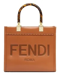 Fendi Fendi Sunshine Klein Tasche Brown