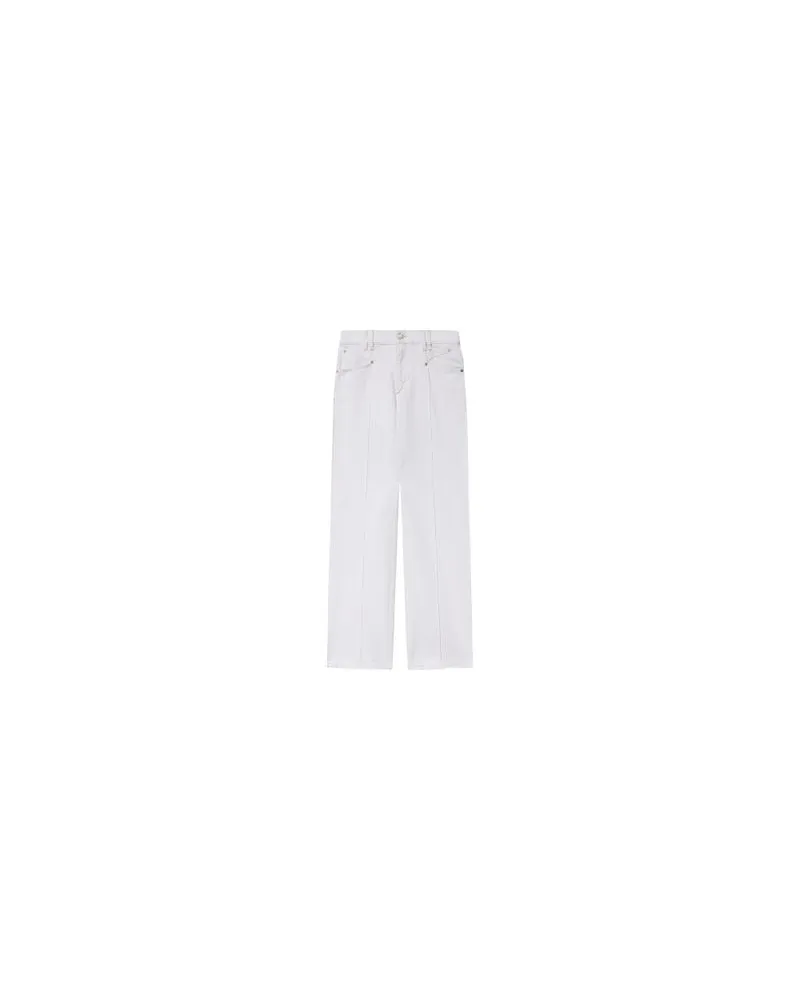 Chloé Bedrucktes Minikleid Babydoll White