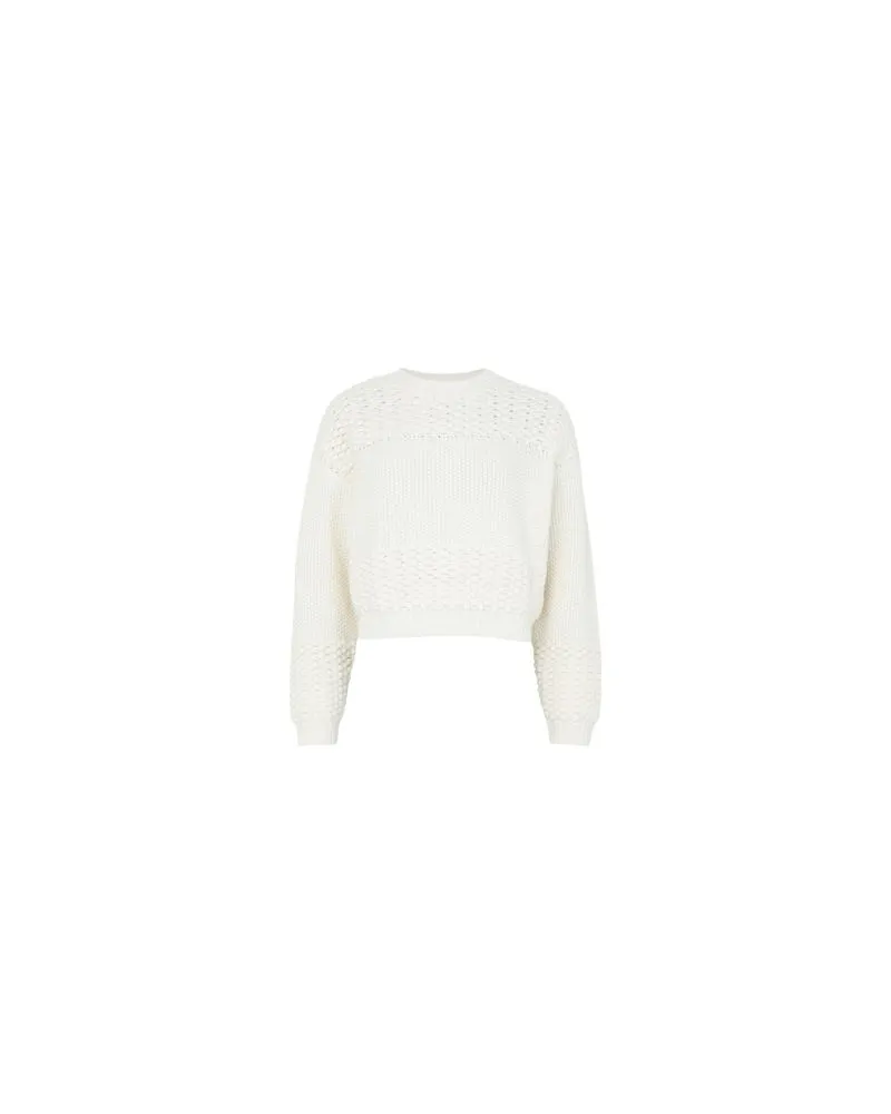 Chloé Bedrucktes Minikleid Babydoll White