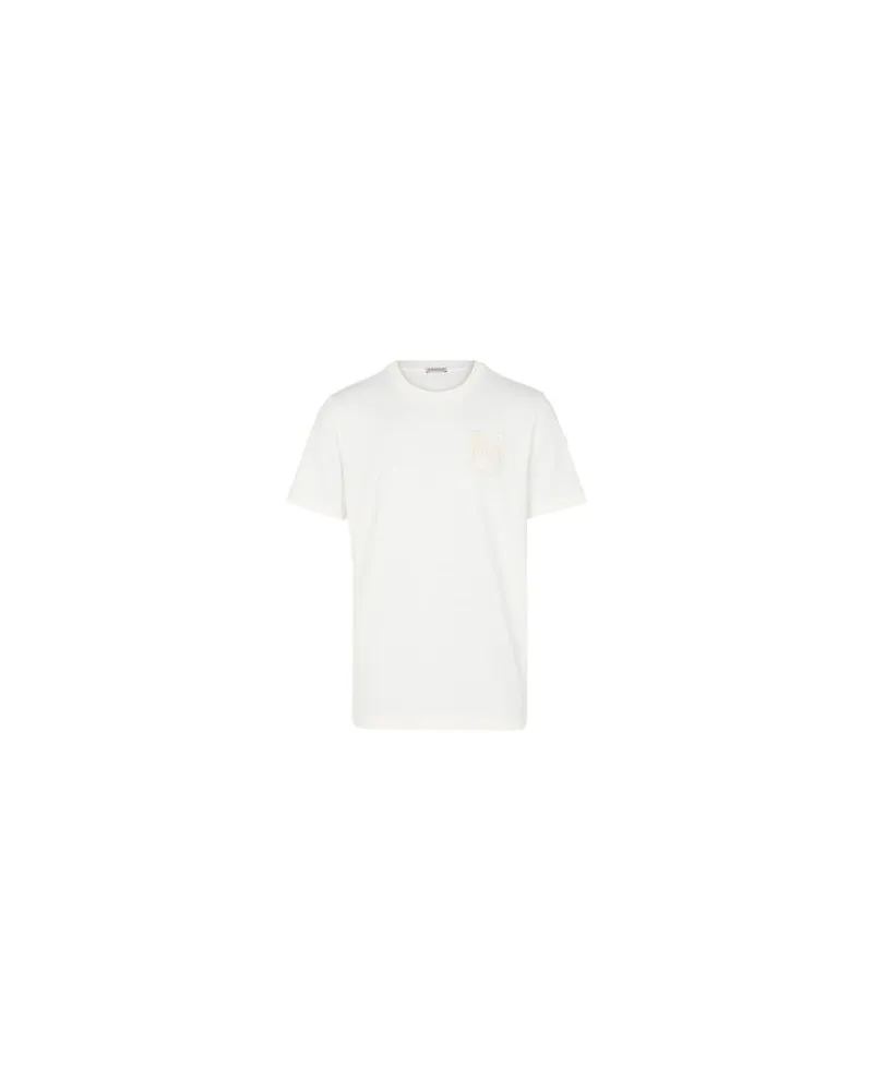 Chloé Bedrucktes Minikleid Babydoll White