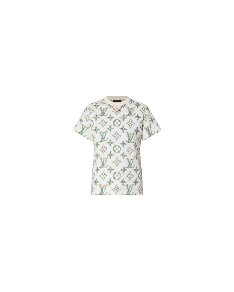 Chloé Bedrucktes Minikleid Babydoll White