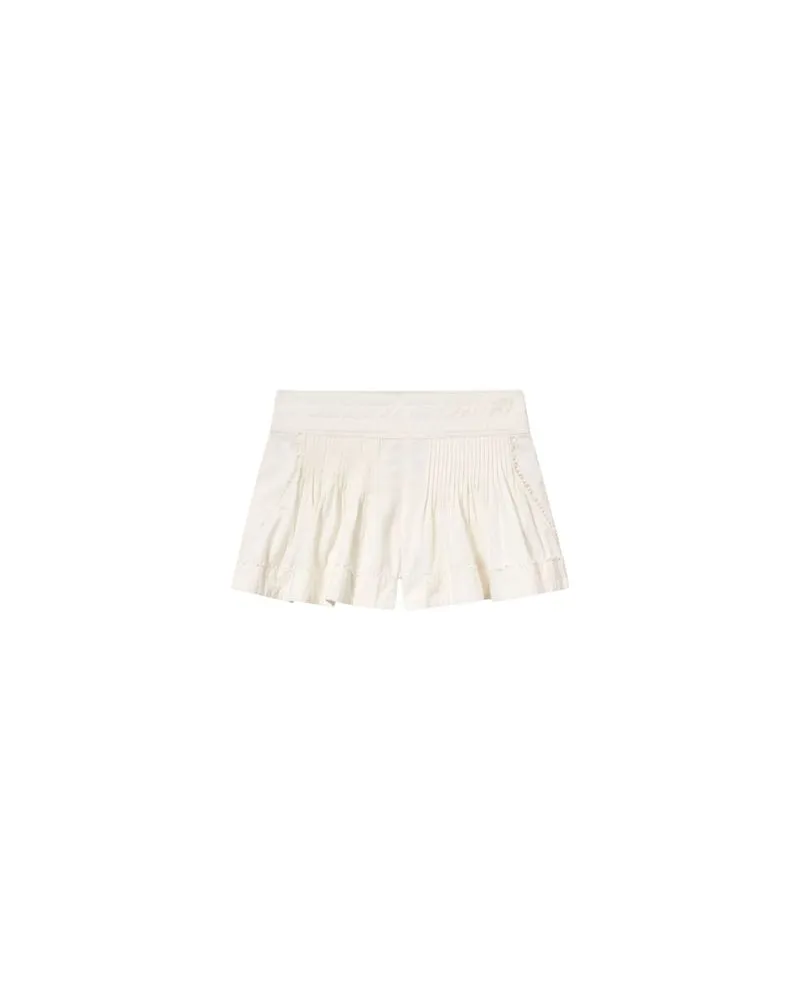 Chloé Bedrucktes Minikleid Babydoll White