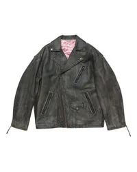 Acne Studios Lederjacke Black