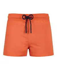 Vilebrequin Einfarbige Badeshorts Red