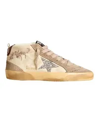 Golden Goose Sneakers Mid-Star White