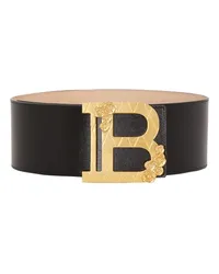 Balmain Breiter Gürtel B-Belt Black